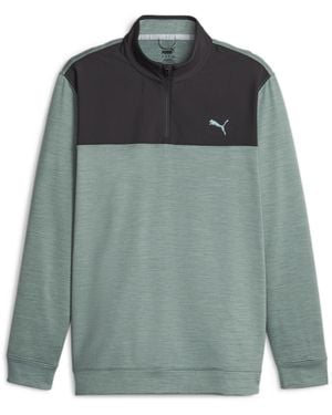 PUMA Cloudspun Zip Pullover - Green