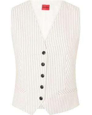 HUGO Waistcoat - White