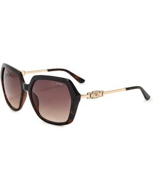 Guess Oversized Sunglasses - Brown