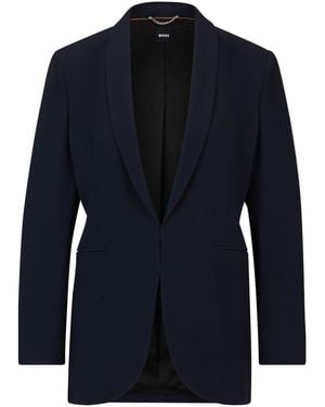BOSS Jirea Tailored Formal Jacket - Blue