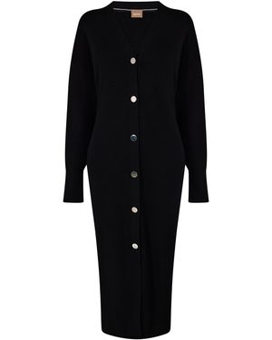BOSS Forige 10250220 01 Slip Dress - Black