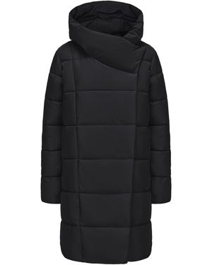 Gelert Ottawa Hooded Long Sleeve Slim Fit Down Jacket - Black