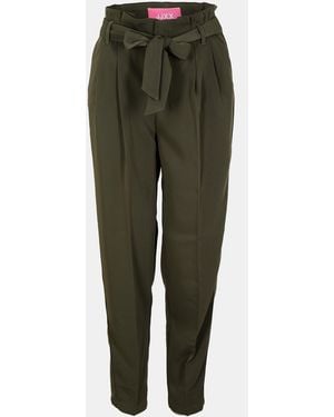 JJXX Straight Leg Trousers - Green