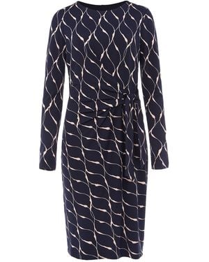 Phase Eight Ally Print Dress - Blue