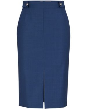 BOSS Vanorla Midi Skirt - Blue