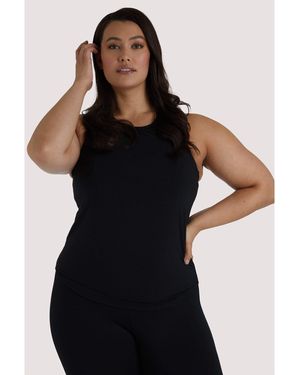 Wolf & Whistle Curve Vest - Black