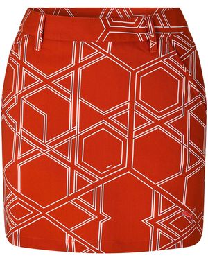 PUMA (9) Golf W Skirt - Red