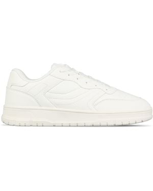 Fabric Court Trainers - White