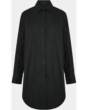 BOSS Bareid Long-Sleeve Blouse - Black