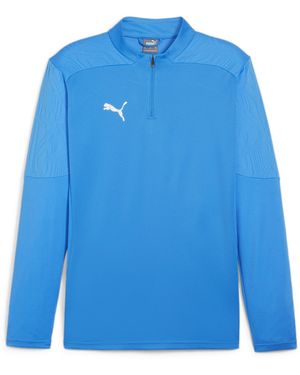 PUMA Teamfinal Training 1/4-Zip Fleece - Blue