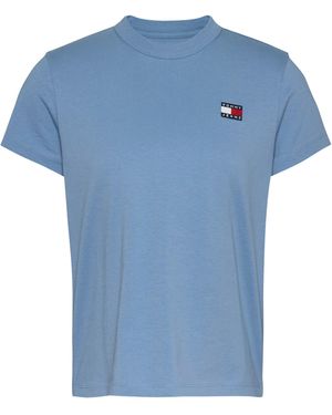 Tommy Hilfiger Regular Fit Badge T-Shirt - Blue