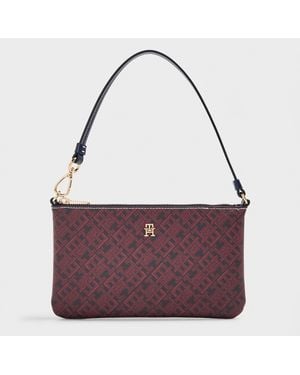 Tommy Hilfiger Icon Shoulder Bag - Purple