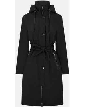 DKNY Outerwear Trench Coat - Black