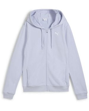 PUMA Essential Full Zip Tech Fleece Hoodie - Blue