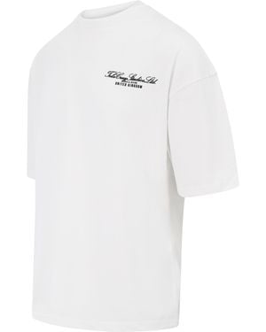 TELA CRUZ Studio Tee Oversized T-Shirt - White