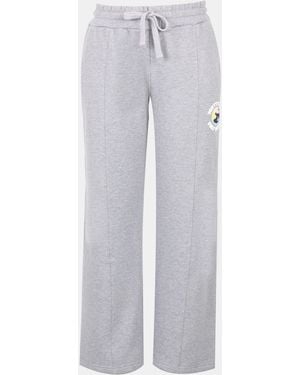 PRETTY BOY UGLY WORLD Open Hem Cotton Joggers - Grey