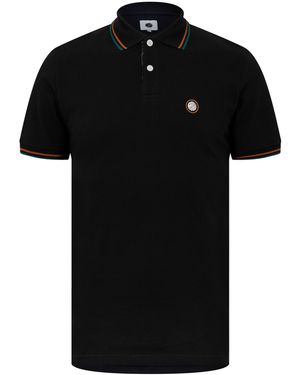 Pretty Green Pg Wonderwall Plkt Sn44 - Black