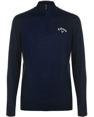 Callaway Apparel Zip Jumper - Blue