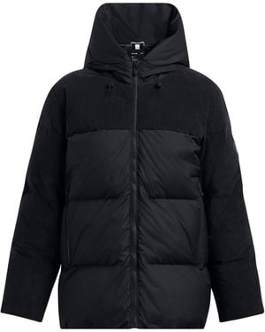 Under Armour Limitless Cord Quilted Heavyweight Puffer Jacket - Black