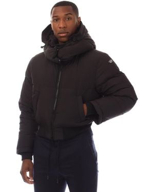DIESEL W-Peyt-Short Down Jacket - Black