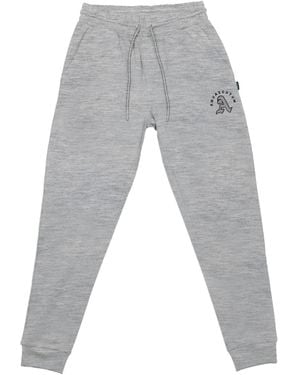 Aquascutum Closed Hem Fleece Joggers - Grey