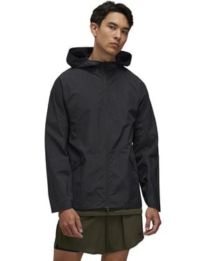 Y-3 Adults Rain Anorak - Black