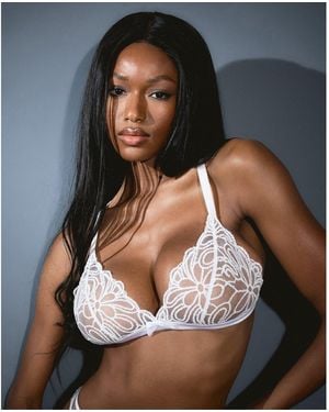 Agent Provocateur Nelle Soft Cup Bra - Blue