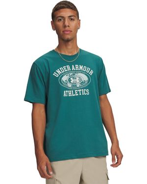 Under Armour Globe Short Sleeves T-Shirt - Green