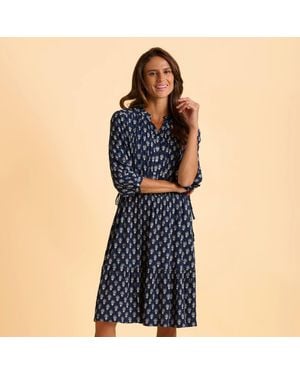 Brakeburn Alpine Dress - Blue