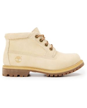 Timberland Nellie Mid Lace Up Chukka Boot Natu - Natural