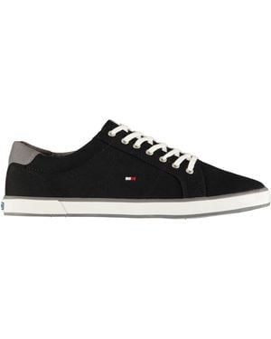 Tommy Hilfiger 1d Canvas Trainers - Black