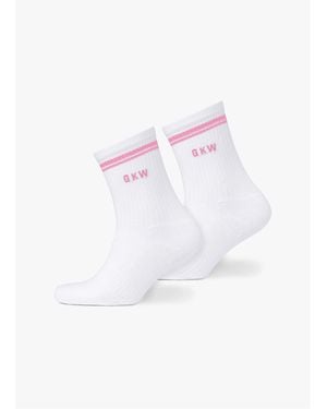 Gym King Gkw Tipping Crew Sock (3Pk) - White