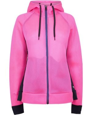 Diadora L. Sweat Fluo Performance Training Jacket - Pink