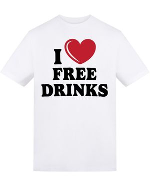 AWD Adults Printed Stag And Hen Do Tees - White