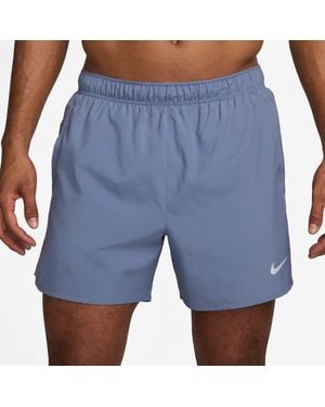 Nike Dri-Fit Challenger 5 Brief-Lined Versatile Shorts - Blue