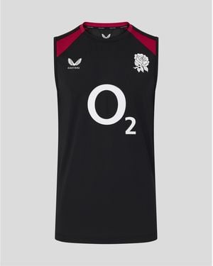 Castore England Rugby 2026 Training Vest - Black