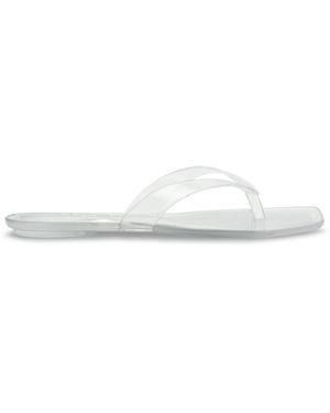 Steve Madden Flip Flops - White