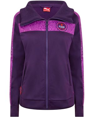 PUMA (13) Fabric Track Jacket - Purple