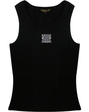 Biba Logo Racerback Vest - Black