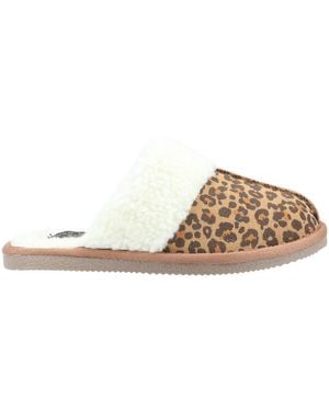 Hush Puppies Arianna Mule Slippers - Natural