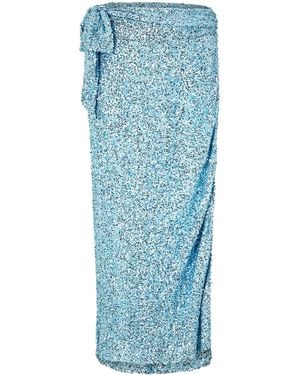 Never Fully Dressed Ice Sequin Jaspre Skirt - Blue