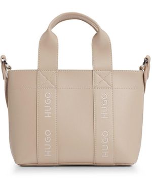HUGO Becky Up Tote Mini 10260474 01 - Natural