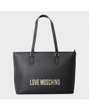 Love Moschino Lm Love Ew Tote Ld61 - Black
