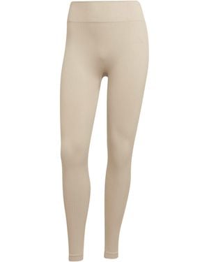 adidas We Knit 1/1 Performance Tights - Natural