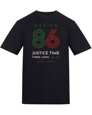 AWD Adults Printed Mexico 86 Fan Tee - Black