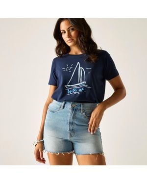 Regatta Filandra Ix Breathable T-Shirt - Blue