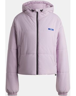 HUGO Freya B Formal Coat - Purple