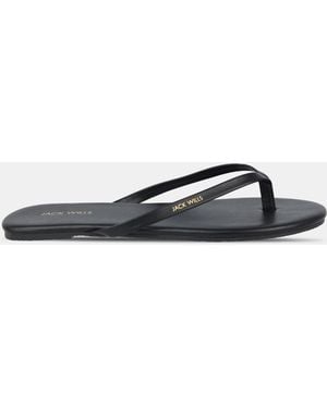 Jack Wills Flip Flops - Black