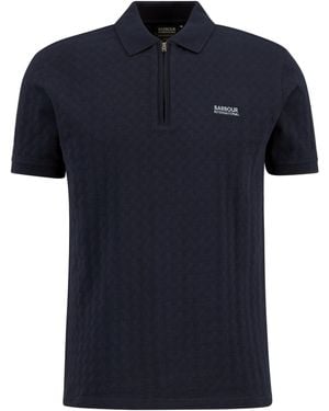 Barbour Short Sleeve Polo Shirt - Blue