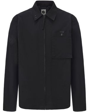 Pretty Green Heaton Overshirt - Black